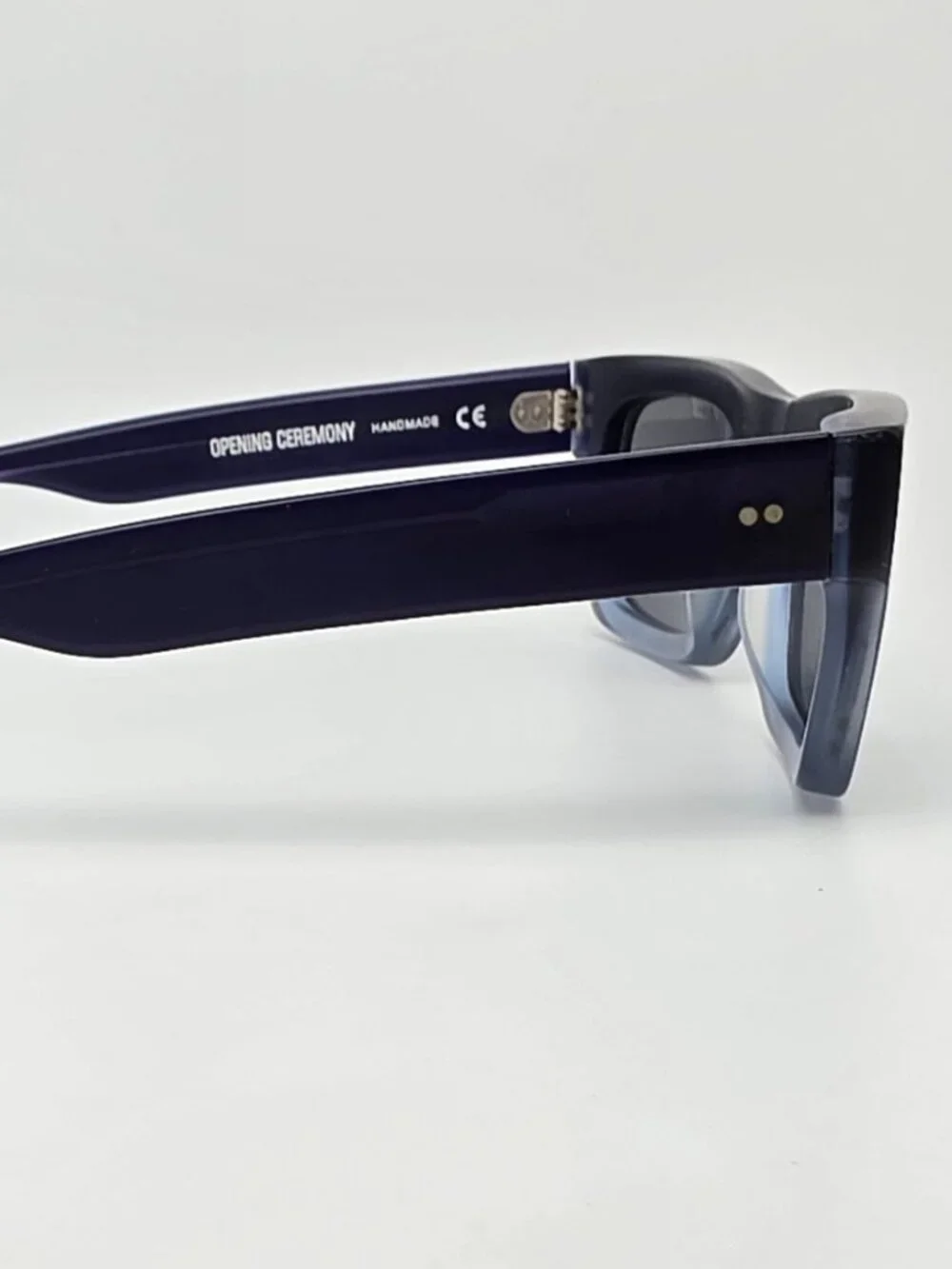 Sun Buddies Type 3 Opening Ceremony Matte Blue Fade Frame Blue Mirror Sunglasses
